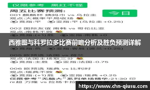 西雅图与科罗拉多比赛前瞻分析及胜负预测详解